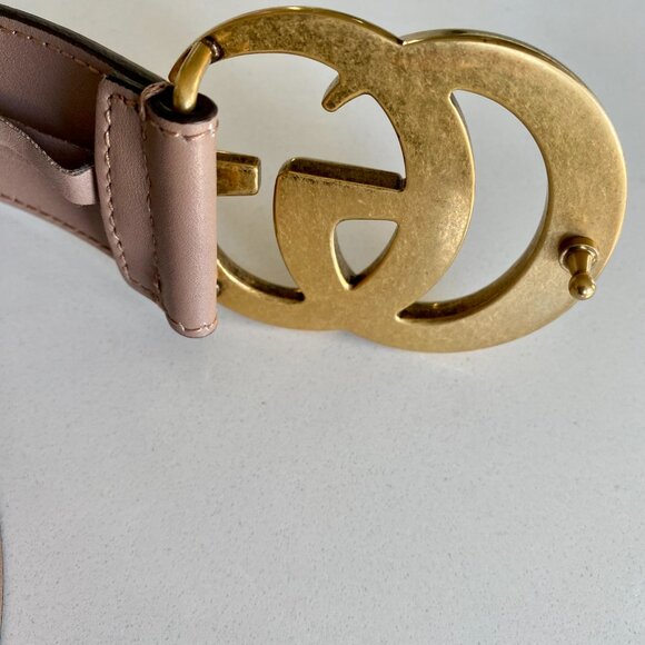 Authentic GG Wide Belt size 85 - Picture 4 of 10